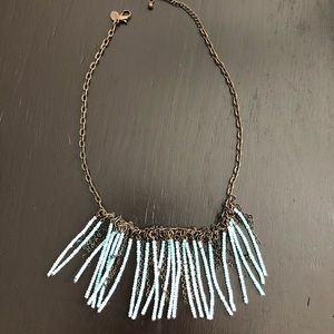 AEO turquoise bead necklace